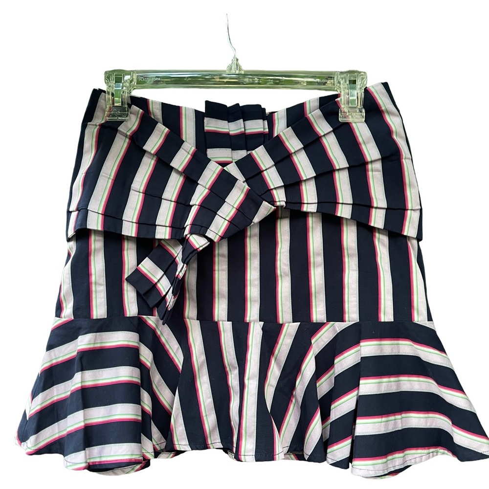 Wayf Multicolor Striped Skirt